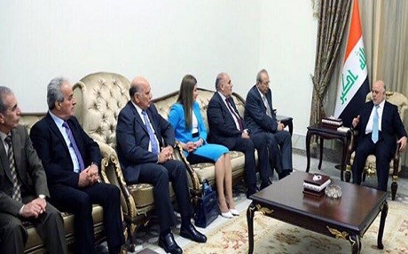 Kürdistan Müzakere Heyeti Abadi ile görüştü