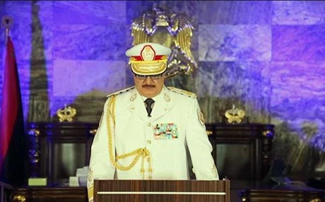 خەلیفە حەفتەر هەوڵی بەدەستهێنانی پشتیوانی نێودەوڵەتی دەدات