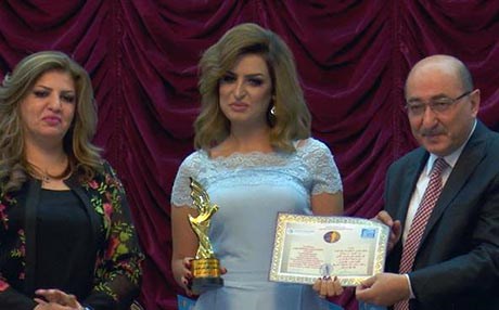 شەهید شیفا گەردی وەکو سیمبولی ئافرەتانی میدیاکار لە بەغدا ناسێندرا