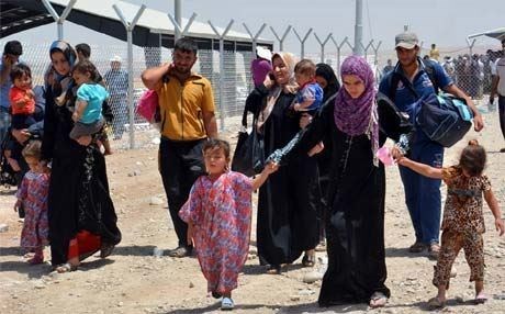 17 hezar koçber vegeriyane Deşta Nînowa