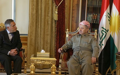 Barzanî li gel Balyozê Yekîtiya Ewropayê civiya