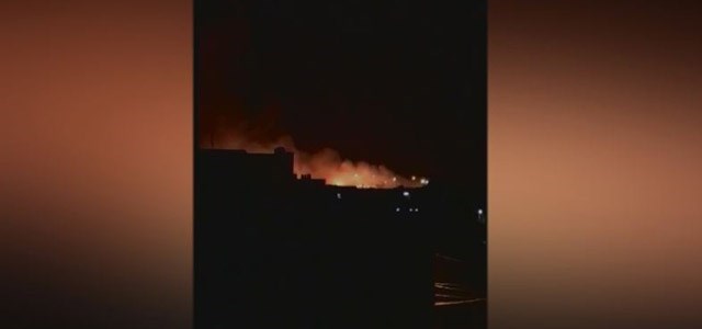 Erbil'de askeri mühimmat deposunda patlama