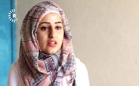 Li kampa Dareşekranê keçek bû mînaka serkeftinê