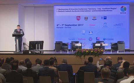 200 کۆمپانیای کوردستان و ئەڵمانیا بەشداری کۆنفرانسی هانۆڤەر دەکەن