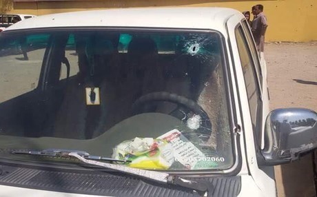 بالصور.. هجوم بأسلحة "BKC" على مقر الحزب الديمقراطي الكوردستاني بمنطقة "جمجمال"