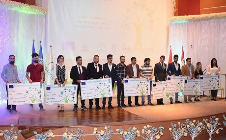 UNDP awards student innovation for a greener Kurdistan