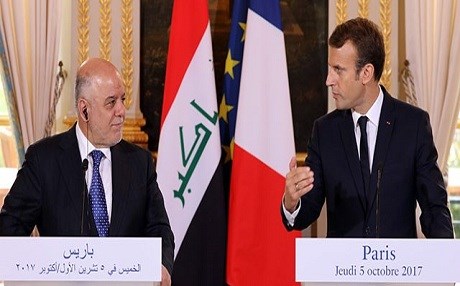 Macron’dan Abadi’ye: Kürtlerin hakları tanınmalı