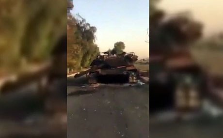 Iraqê tanka Abrams a ku pêşmerge teqandibû ji qada şer veguhast