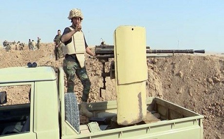 Mensûr Barzanî: Pêşmerge tankeke Abrams M1 tekşikand