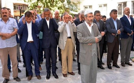 Şehit peşmergeler için gıyabi cenaze namazı