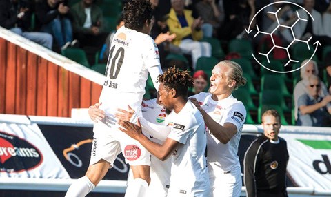 دالکورد بە لۆگۆ و ئاڵای کوردستانەوە گەیشته‌ خولی پلە نایابەکانی سوێد