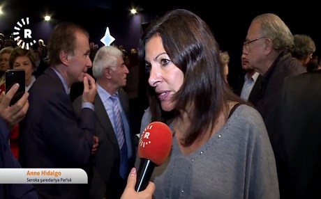 Seroka Şaredariya Parîsê soz da heta dawîn piştgiriya gelê kurd bike