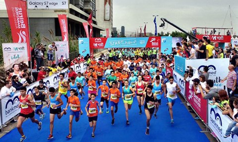 ماراسۆنه‌كه‌ى به‌یرووت به‌رێوه‌ده‌چێت