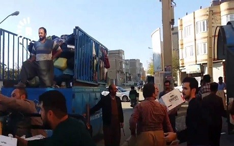 Li bajarên Rojhilat ji bo Kirmaşan alîkarî têne berhevkirin