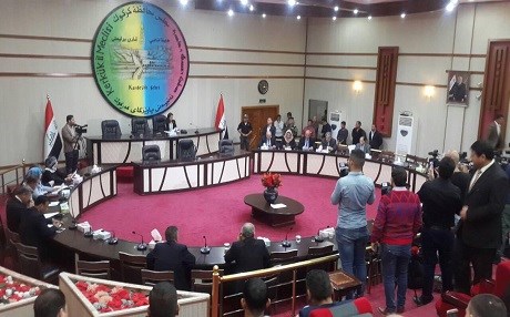 Kerkük İl Meclisi 22 üyeyle toplandı