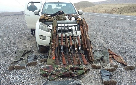 Ji bo nêçîrvanan 10 hezar û 500 lire ceza hat birîn