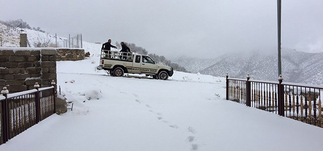 Li Bakûr, Başûr û Rojhilatê Kurdistanê berfê lêkir