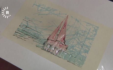 لە ئیتاڵیا رۆبۆت و مرۆڤ پێکەوە وێنە دەکێشن