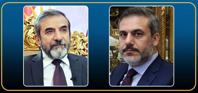 سەلاحەدین بەهائەددین لەگەڵ هاكان فیدان كۆبووەتەوە