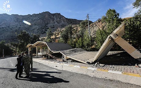 بوومەلەرزەیەک بەگوڕی 4.5 پلەی رێختەر سنووری هەڵەبجەی هەژاند