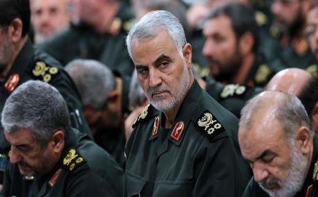 Supaya Pasdaran a Îranê piştevaniya xwe ji çekdarên filistînî re ragihand