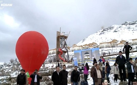 Li ser çiyayê Korekê festîvala lîstokên şimitandina ser berfê dest pê kir