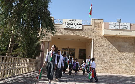 خێرخواز و رێكخراوەكان 1350 قوتابخانەیان نۆژەن كردوونەتەوە