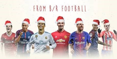 ئەستێرەکانی تۆپی پێ بەشێوەی جیاواز کریسمس پیرۆزدەکەن