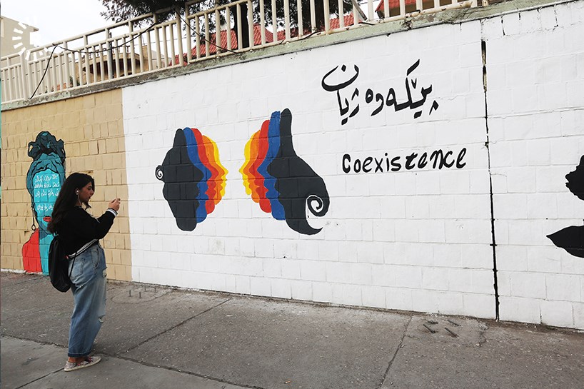 Süleymaniye'de 'birlikte yaşam' duvarı