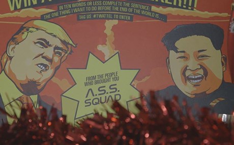 ترەمپ و کیم جۆنگ ئون بە چەکی ئەتۆم هەڕەشە لە یەکدی دەکەن