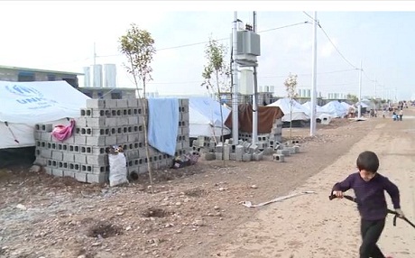 Rewşa koçberan li kampan ku bê av û eliktirîkê ne