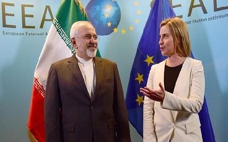 Cevad Zarif Brüksel’de