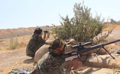 Artêşa Tirk topbaran dike û HSD bersiv dide