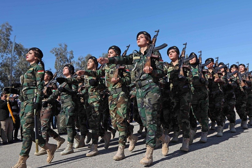 400 peşmerge subayı mezun oldu