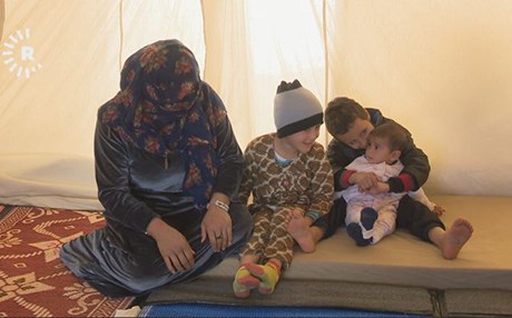 خێزانێکی موسڵ بەهۆی تۆمەتی هاوکاریکردنی داعش ئاوارەی کەمپێکی هەولێر بوون