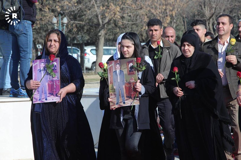 WÊNE - Şehîdên teqînên 1ê Sibatê li Hewlêrê hatin bibîranîn