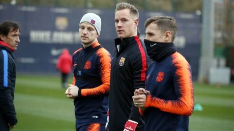 لیستی یاریزانانی بارسێلۆنا بۆ یاریی بەرامبەر چێڵسی