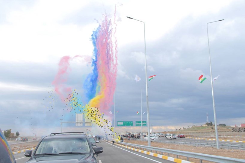 کردنەوەی بەشێکی دیکەی ‌شەقامی 120 مەتری هەولێر