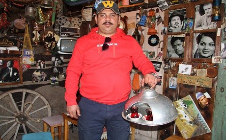 Müze görünümlü çay ocağı