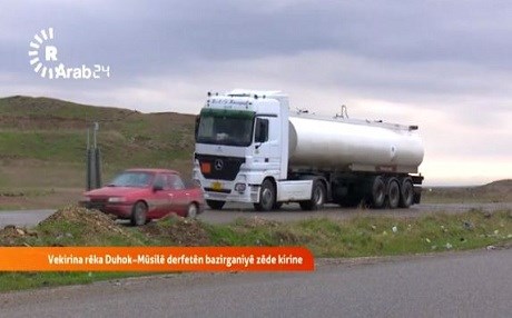 Bazirgan bi vekirina rêya Dihok-Mûsilê kêfxweş in