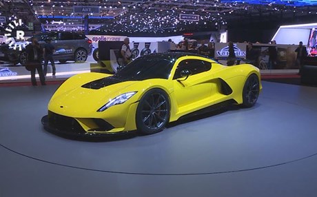 لە پێشانگەی جنێڤ ژمارەیەک ئۆتۆمبێلی سپۆرت نمایشکران