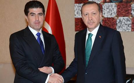Nêçîrvan Barzanî û Erdogan li ser hinartina petrolê civiyan