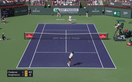 رۆجێر فێدێرێر بەرەو نازناوی شەشەمی ئیندیان وێڵز هەنگاودەنێت