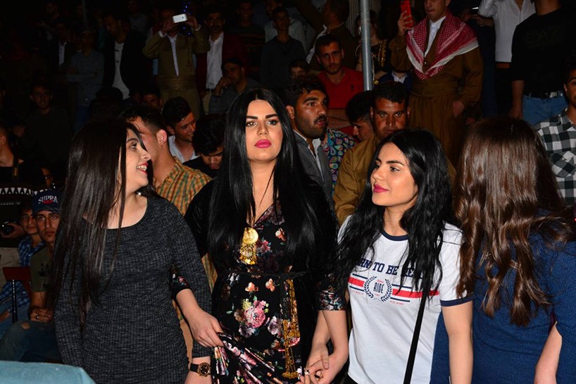 Erbil'deki Newroz'dan renkli görüntüler