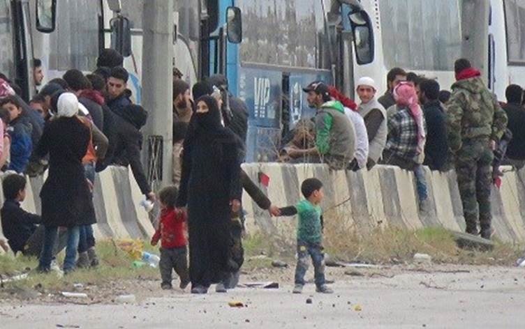 Last rebels evacuate Ghouta’s Harasta: Syrian... | Rudaw.net