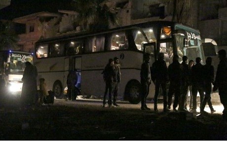 Muhalifler Doğu Guta'dan ayrılıyor