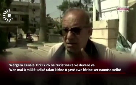 Welatî got Artêşa Azad talan kir, kanala Tirkî weke YPG wergerand