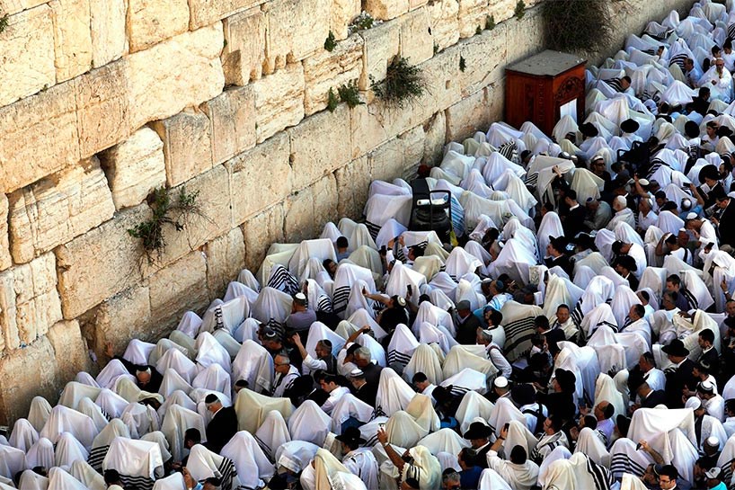 هەزاران جوو لە ئۆرشەلیم حەج دەکەن