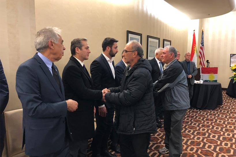 Bi wêneyan; Şîna Dilovan Barzanî li Waşingtonê