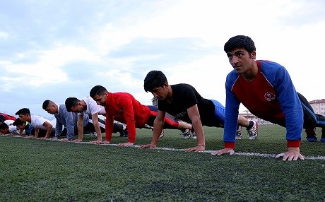 Ağrılı haltercilerin hedefi kupa kazanmak